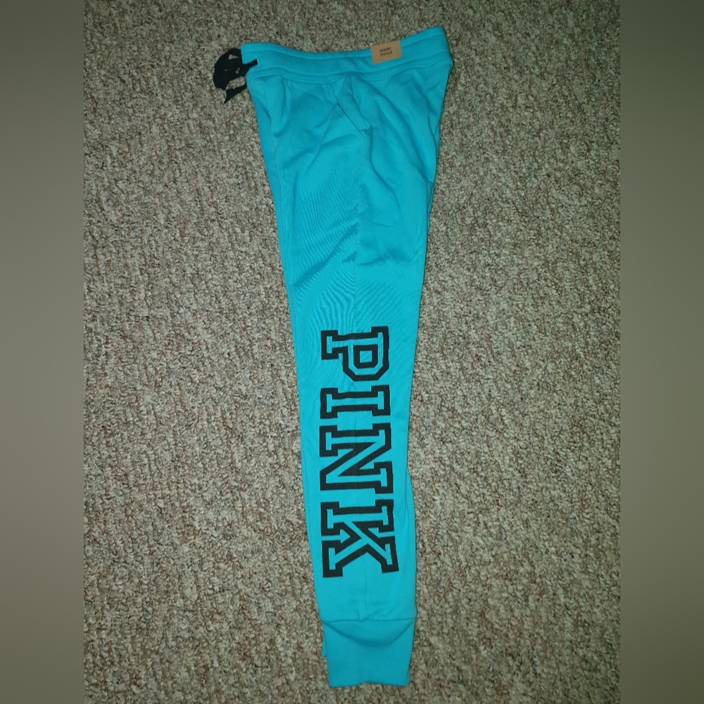 Pink sweatpants nwts XS